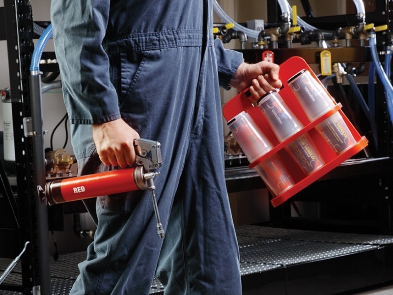 OilSafe grease gun
