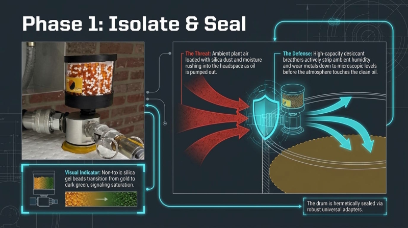 Isolate and seal Isolate and seal