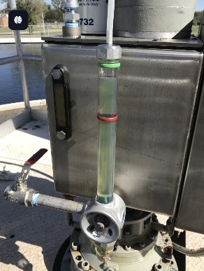 Luneta column sight glass