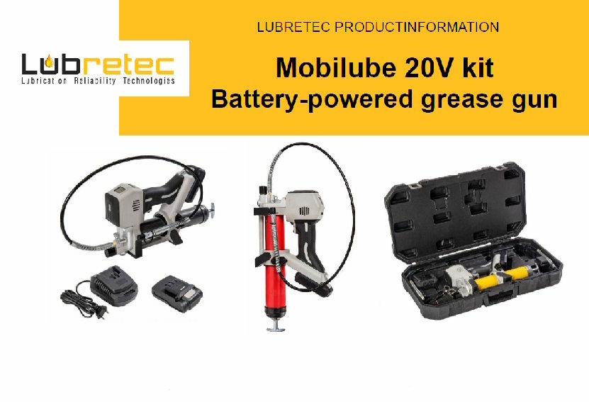 Mobilube Battery powered grease gun