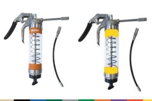 OilSafe pistol clear body grease gun OilSafe pistol clear body grease gun
