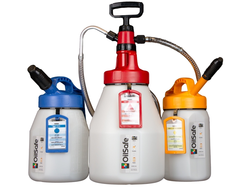 OilSafe transfer drums