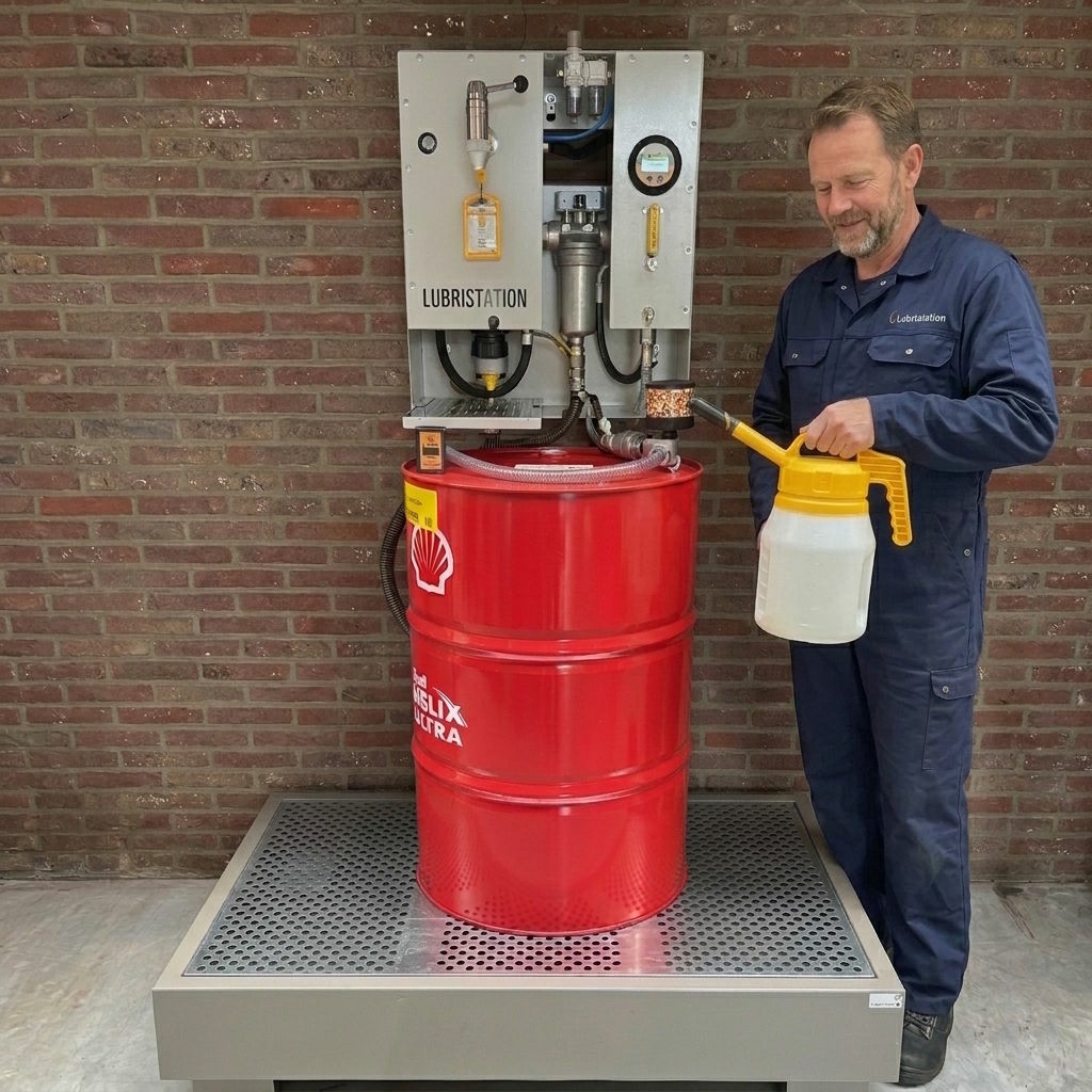 Alex All in one lubricant distribution and conditioning system