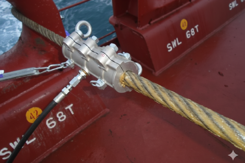 Wire rope lubricator Wire rope lubricator