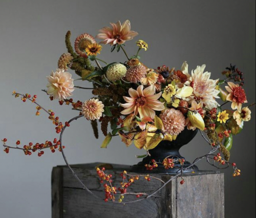 workshop herfst bloemschikken