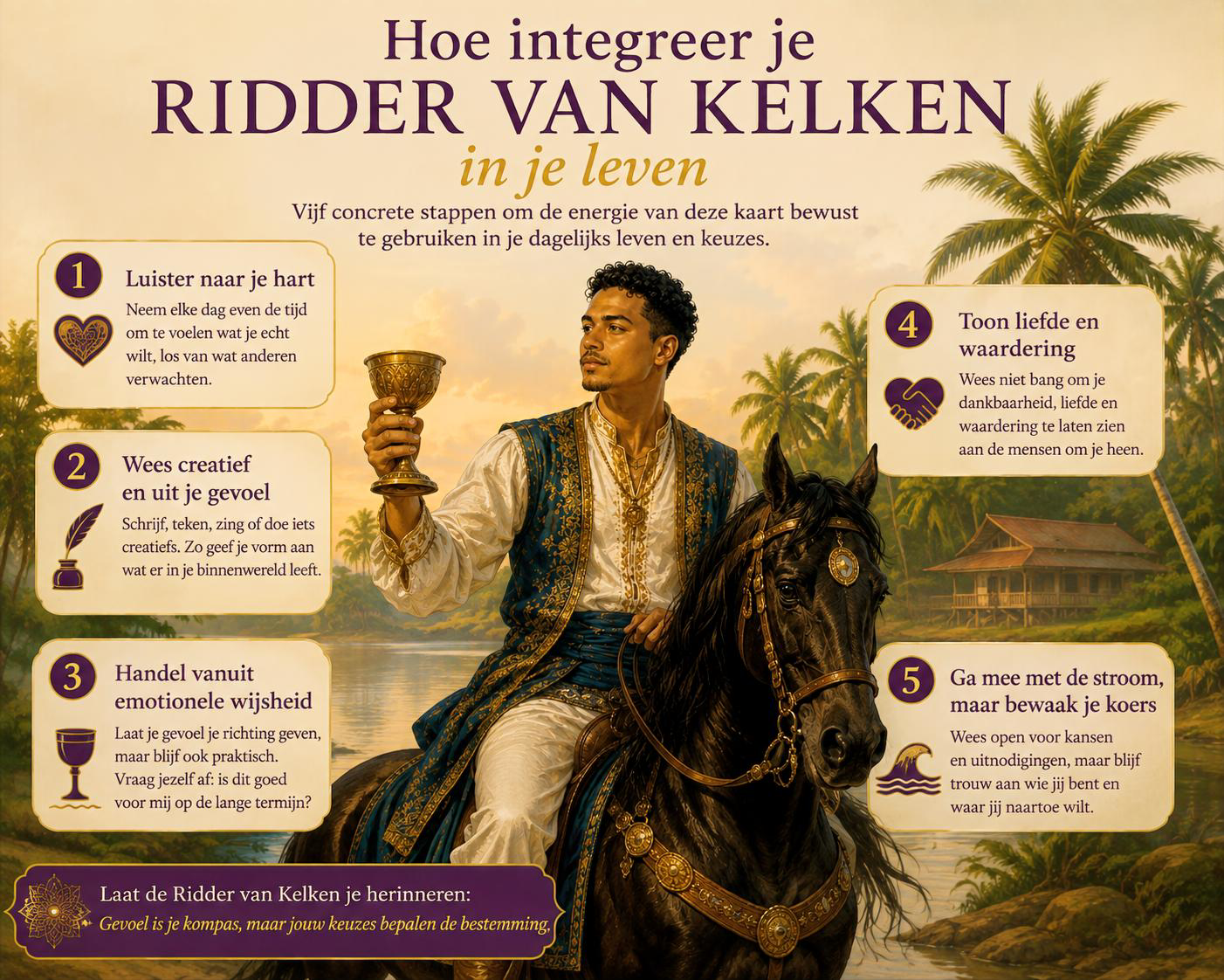 Hoe integreer je Ridder van Kelken in je leven