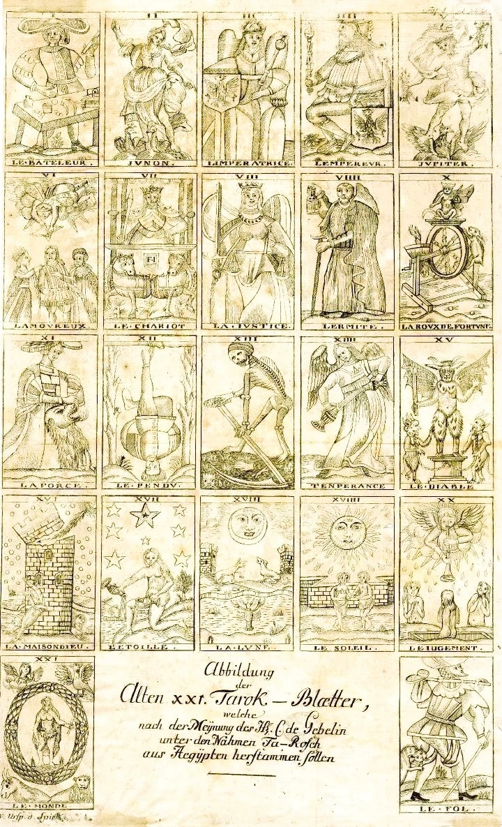 Historische tarot Rider Waite tarot 1909 1910 klassieke iconografie Lyluah