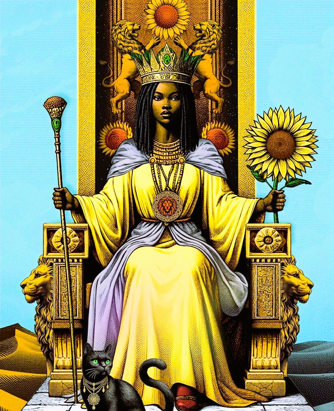 De Hogepriesteres als persoonskaart binnen de tarot