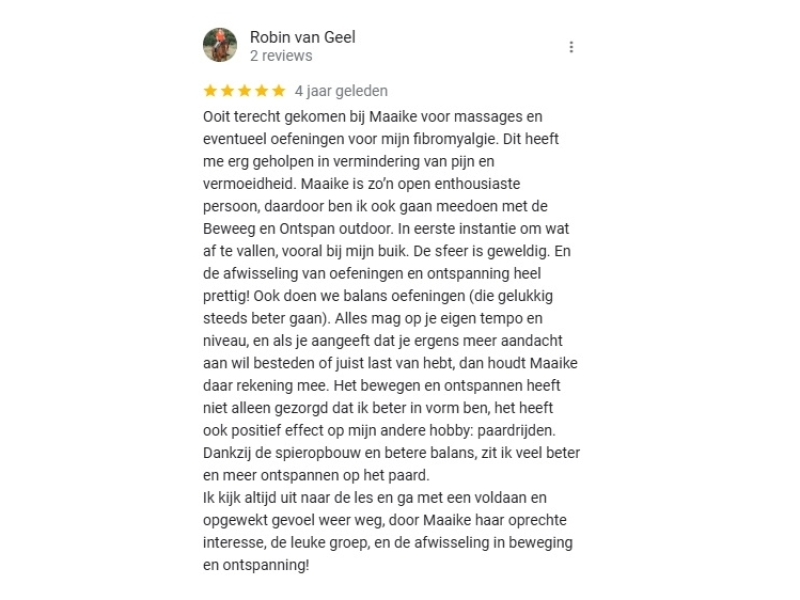 Review vanaf Google