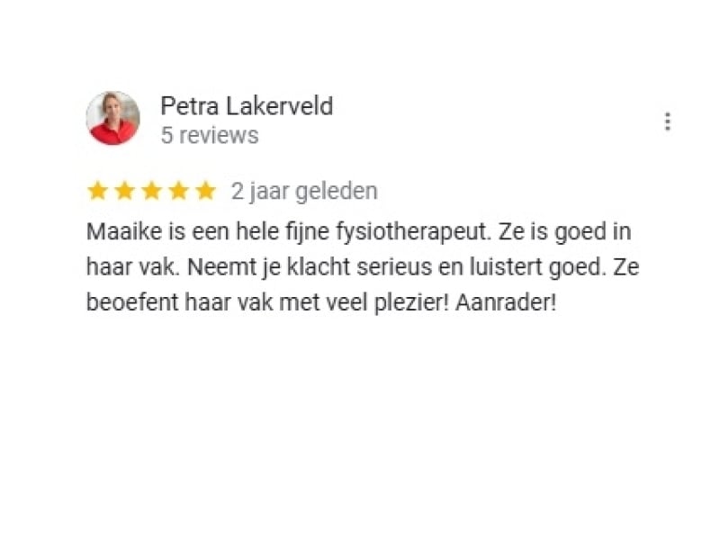 Review vanaf Google