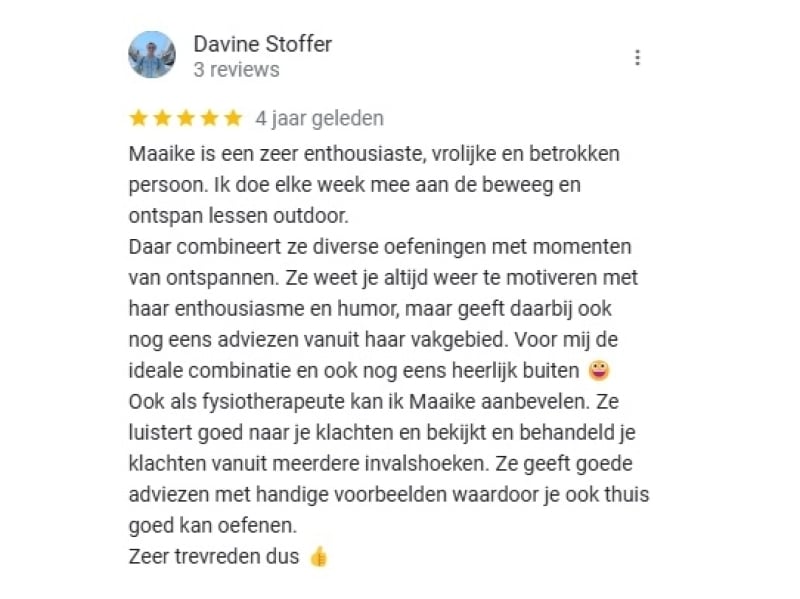 Review vanaf Google