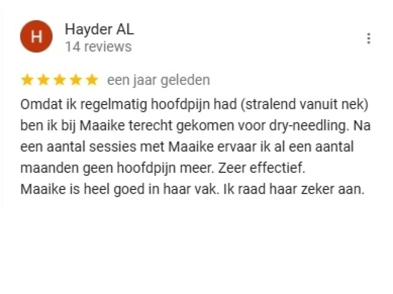 Review vanaf Google