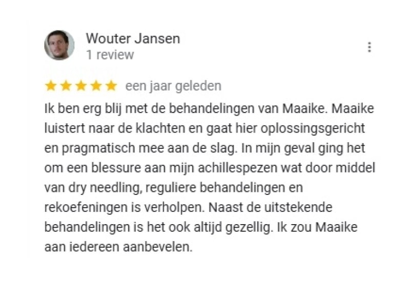 Review vanaf Google