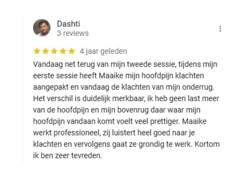 Review vanaf Google