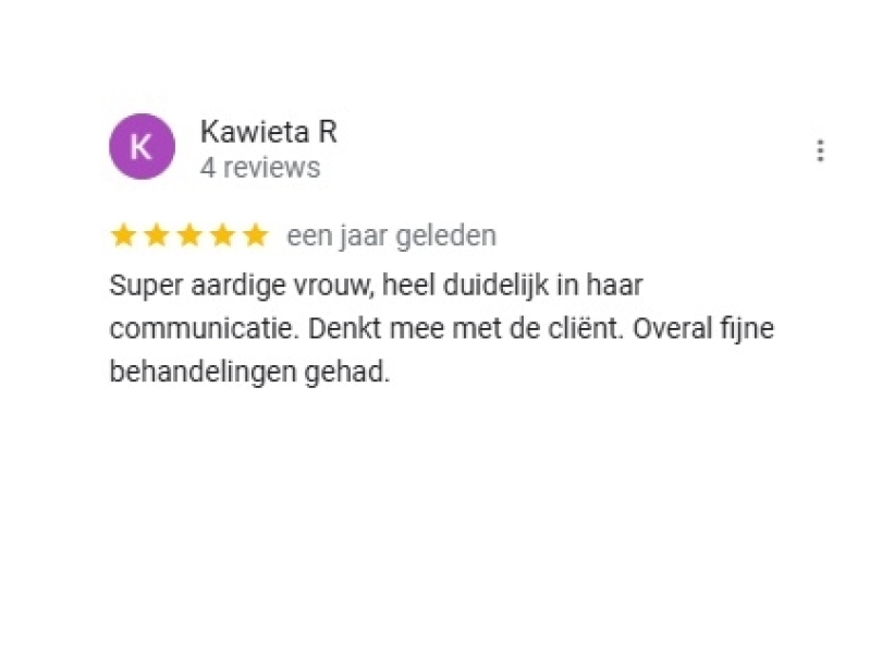 Review vanaf Google