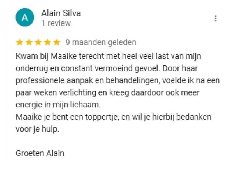 Review vanaf Google