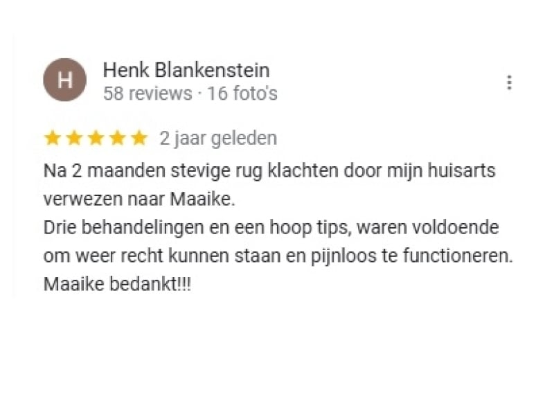 Review vanaf Google