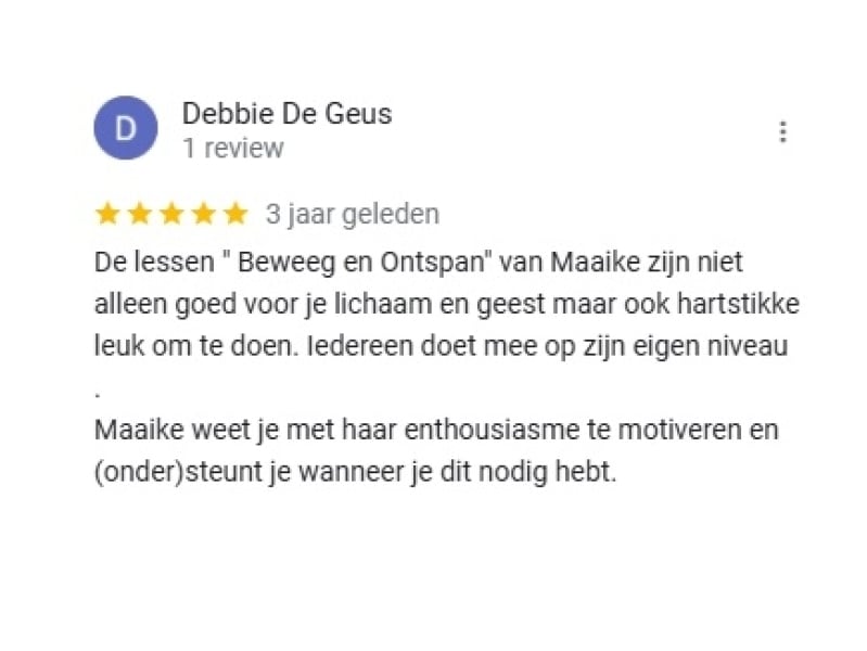 Review vanaf Google