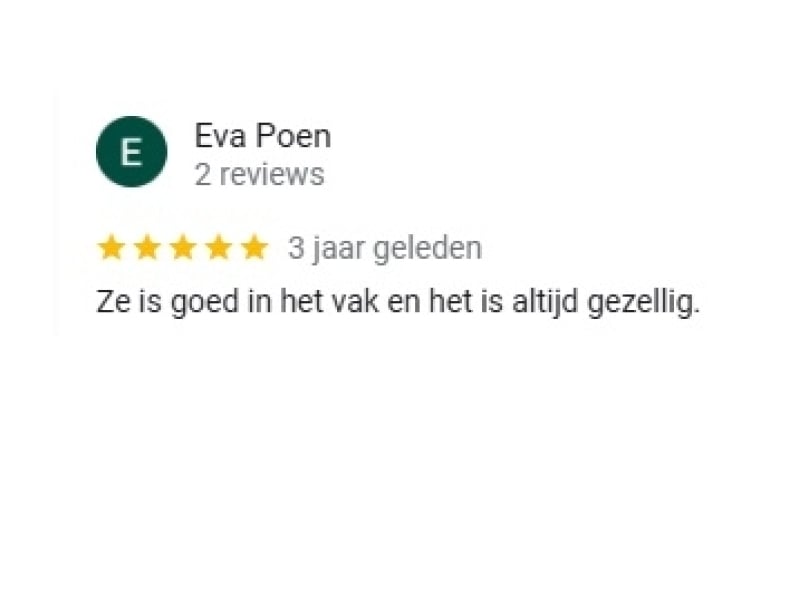 Review vanaf Google