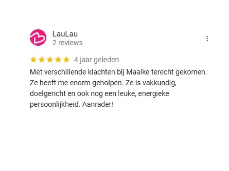 Review vanaf Google