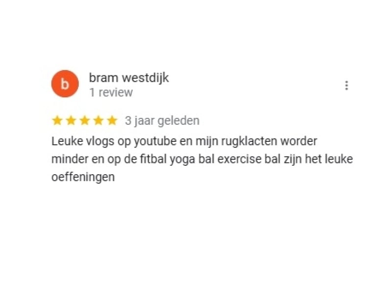 Review vanaf Google