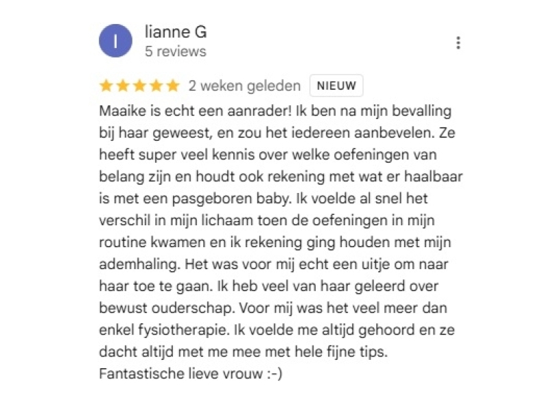 Review Lianne
