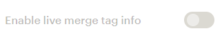 Afbeelding enable live merge tag
