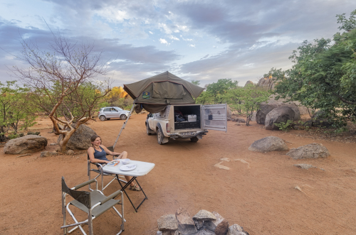 Accommodation Namibia Camping Rooftop