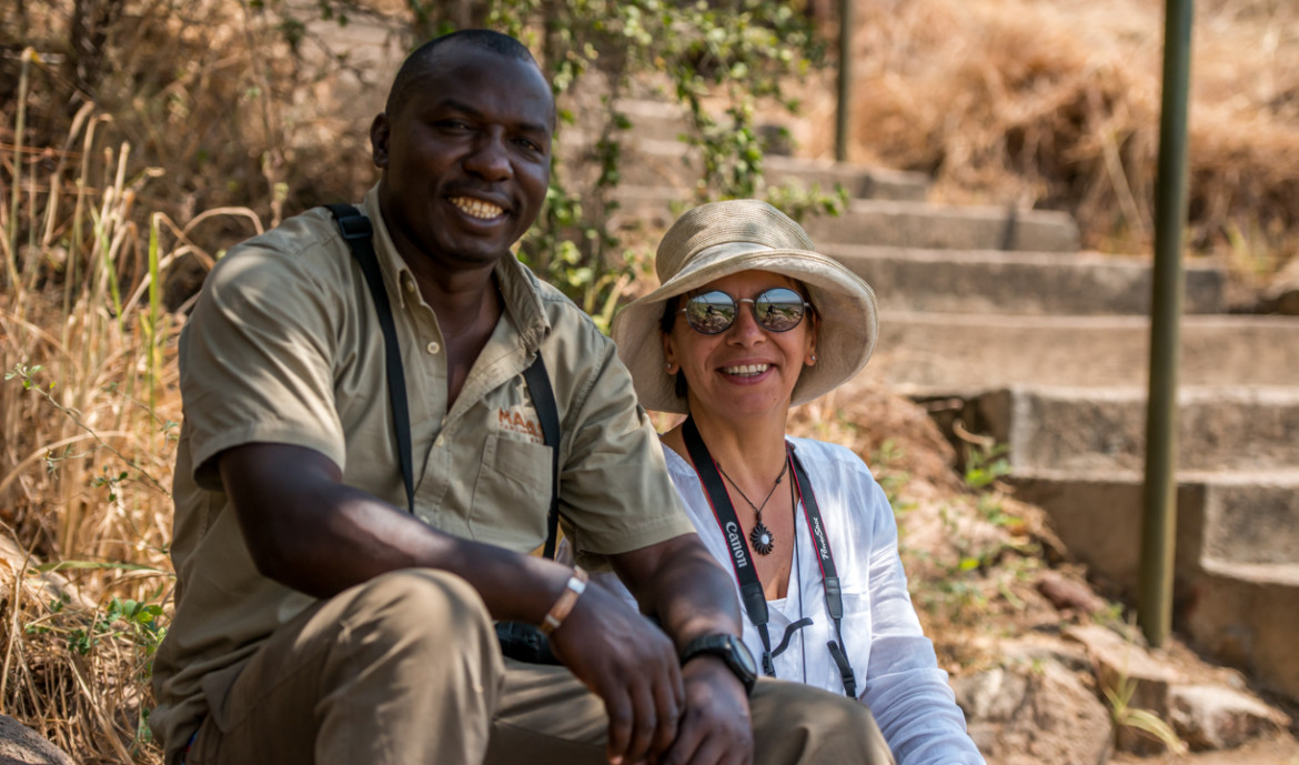 Safari guide in Tanzania