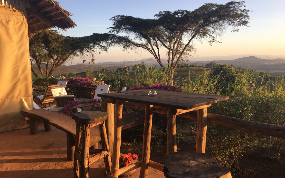 My Safari in Tanzania tented camp