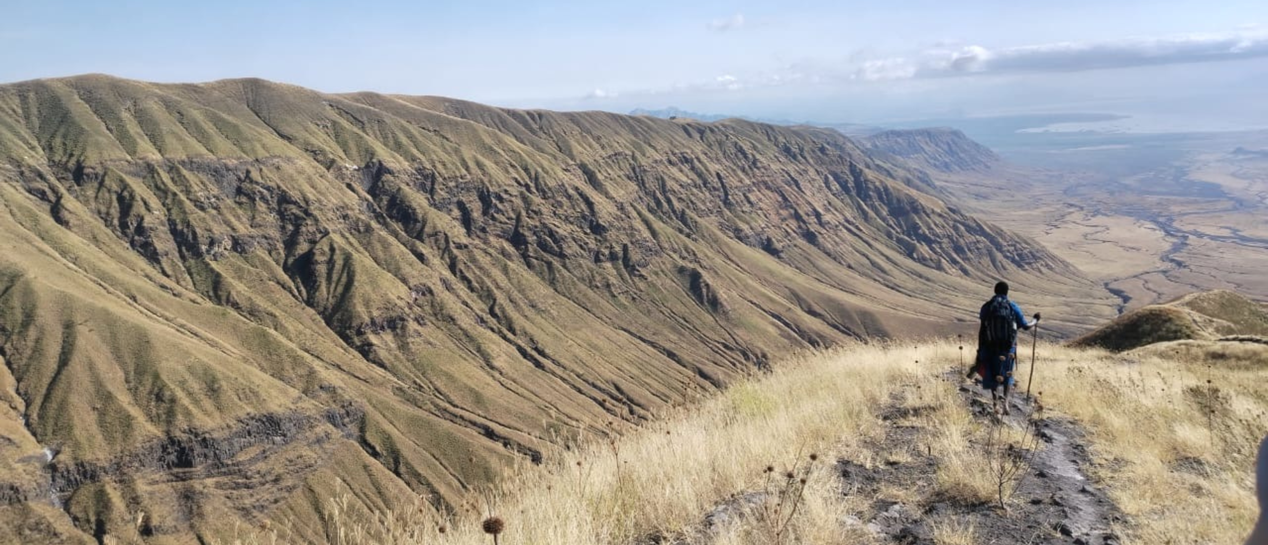 Walking the Great Rift Valley trek, Empakai Crater to Lake Natron