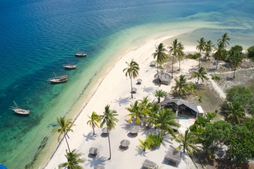 Zanzibar vakantie: witte zandstranden op het eiland
