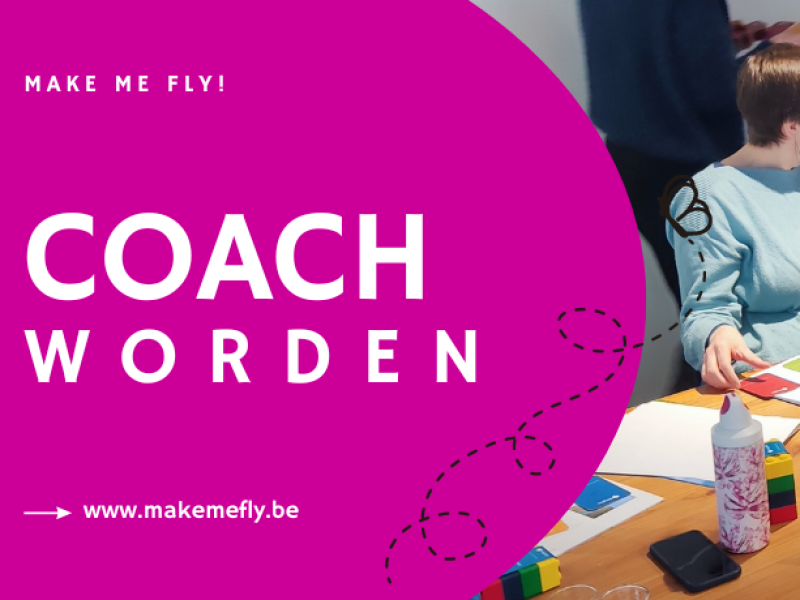 header van de blog categorie Coach Worden van Make me Fly!