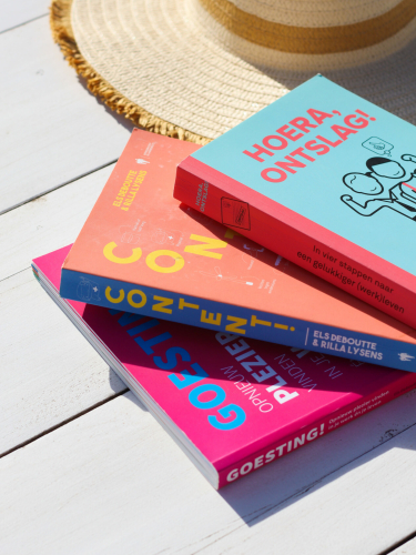 Els Deboutte Rilla Lysens boekenpakket werkplezier loopbaan ontslag zelfhulpboeken