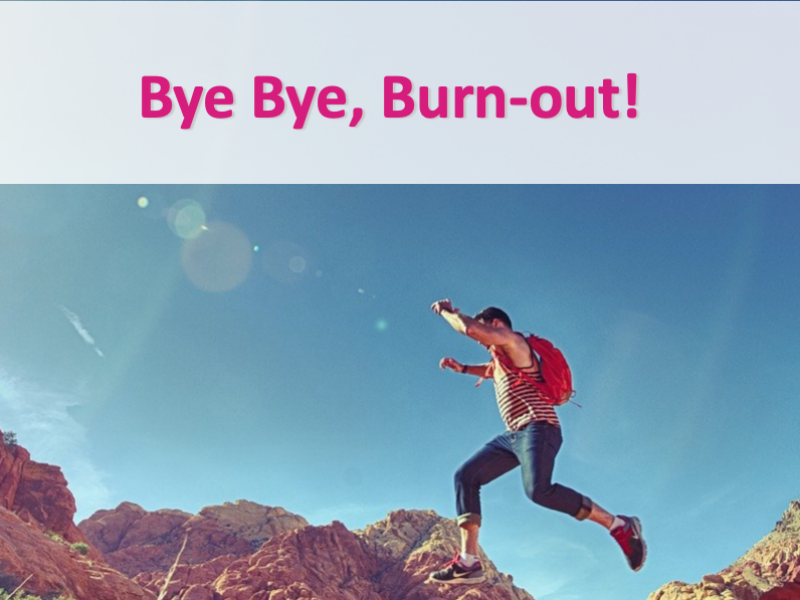 E-book bye bye burn-out cover