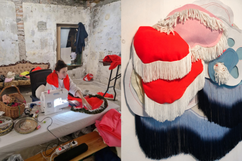 Guusje Slagter textielkunstenaar voor Makers Hands