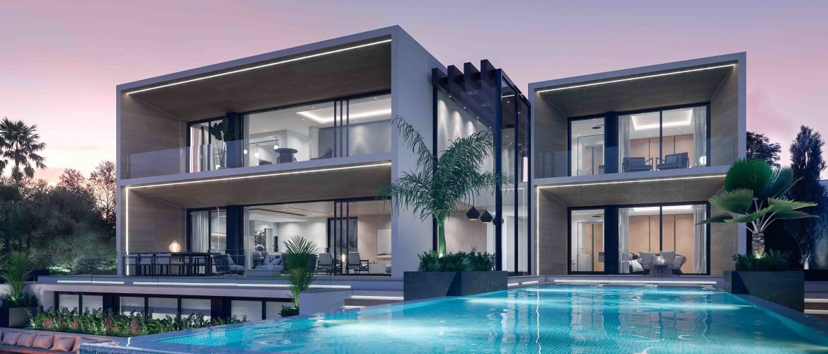 Elegant & Modern design Villa with Golf & Sea View