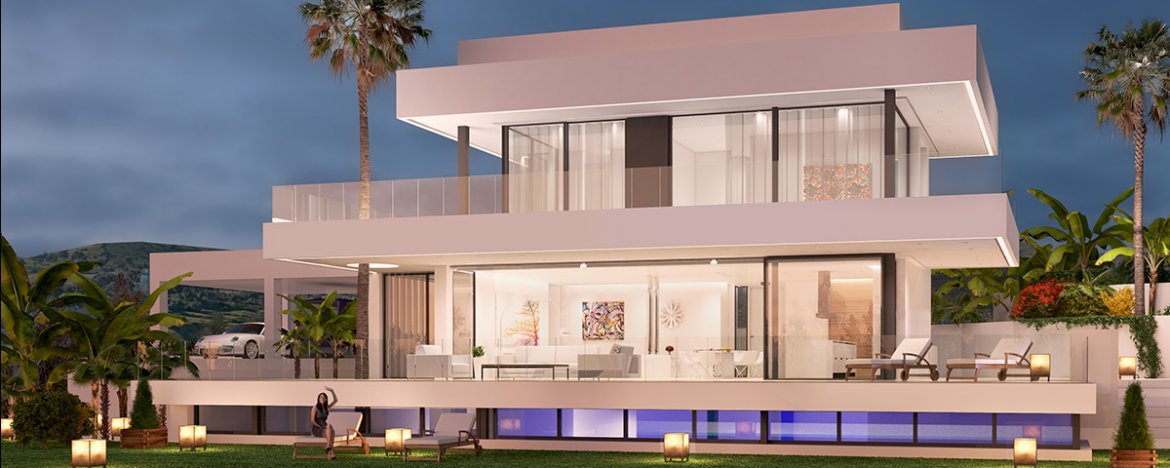 New Modern Villa in Nueva Andalucia (Marbella) with Stunning Sea Views