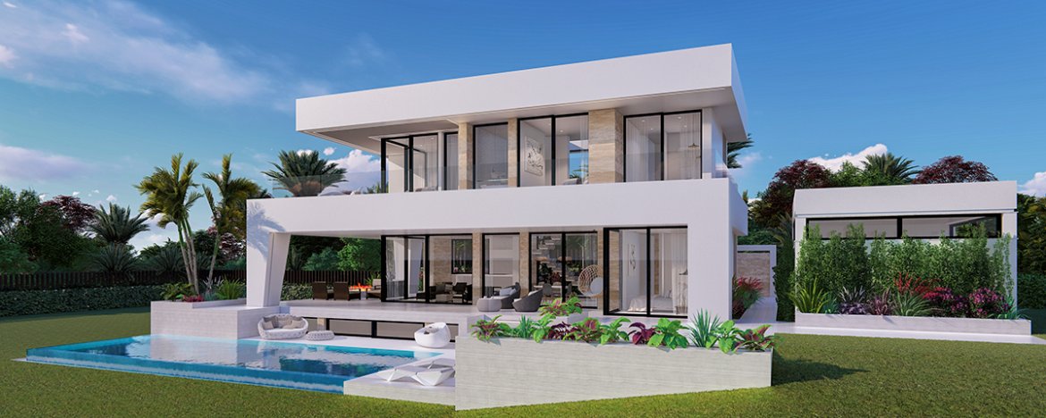 New Modern Villa for sale in La Cala de Mijas with Sea View