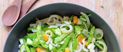 Frisse salade met venkel en sinaasappel