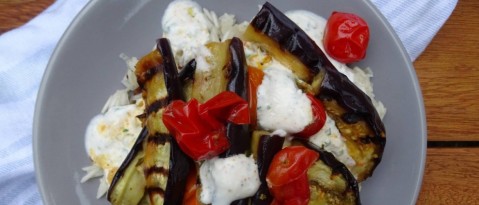 Aubergine op zn lekkerst