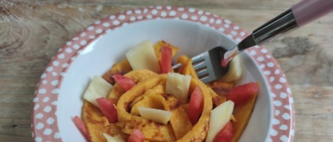 Pannenkoeken tagliatelle