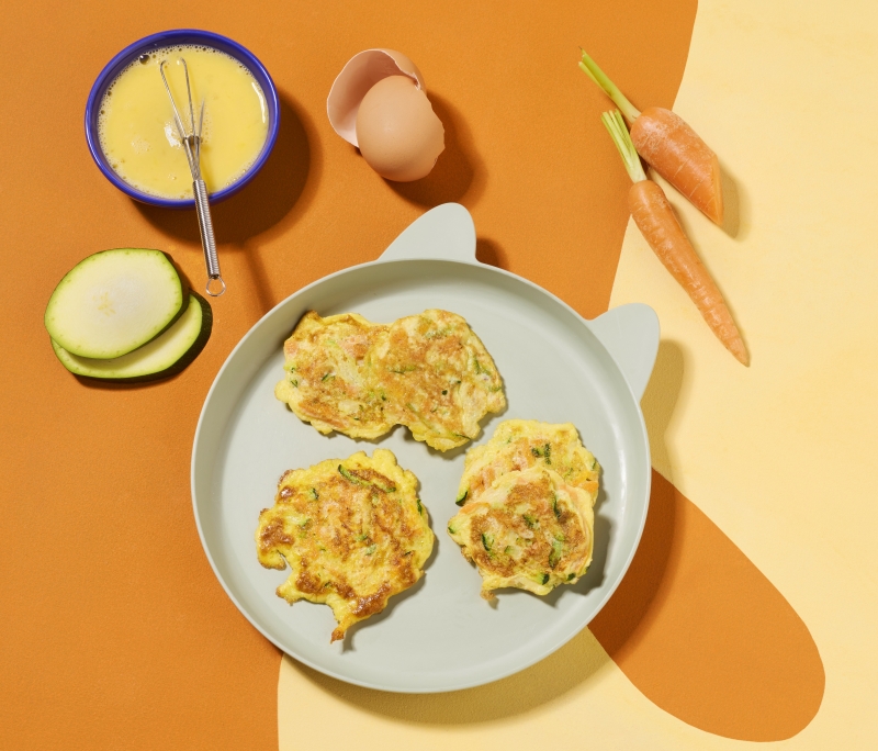 groente omelet baby