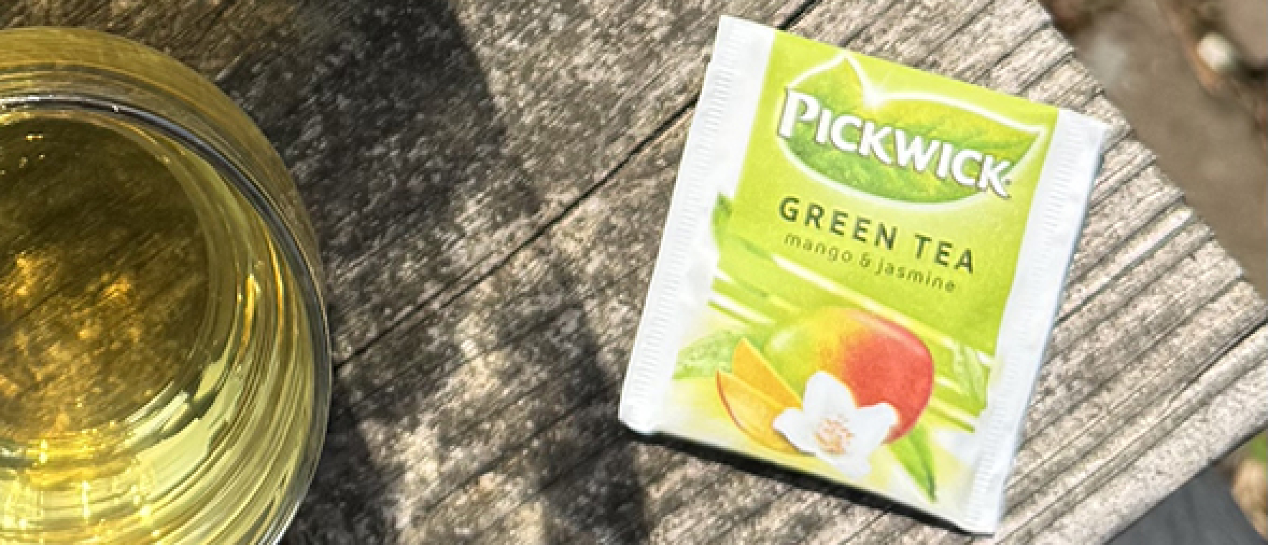 Pickwick; Groene thee, jasmijn en mango