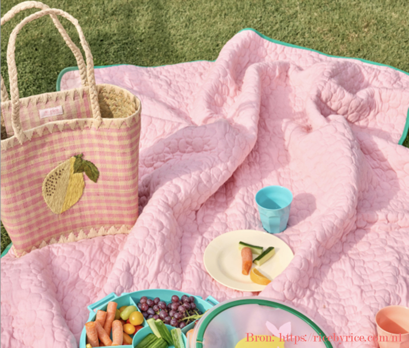 Roze Picknickkleed van Rice