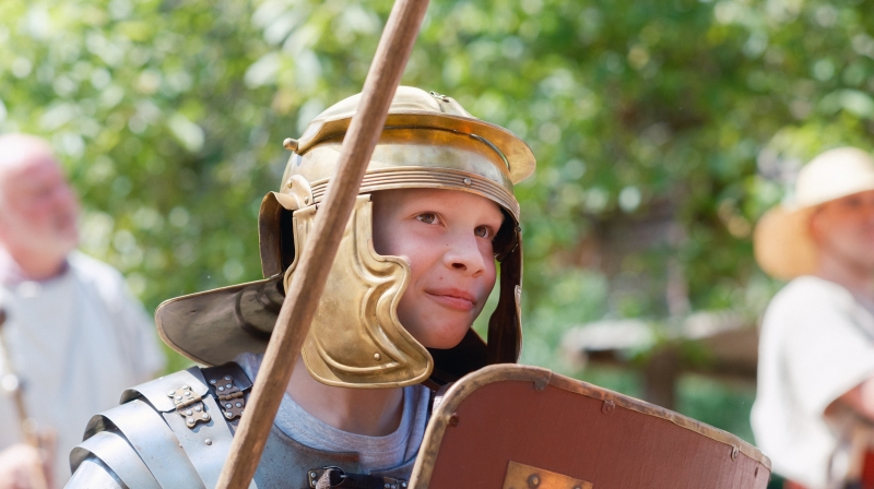 Prehistorisch dorp Romeinse dagen