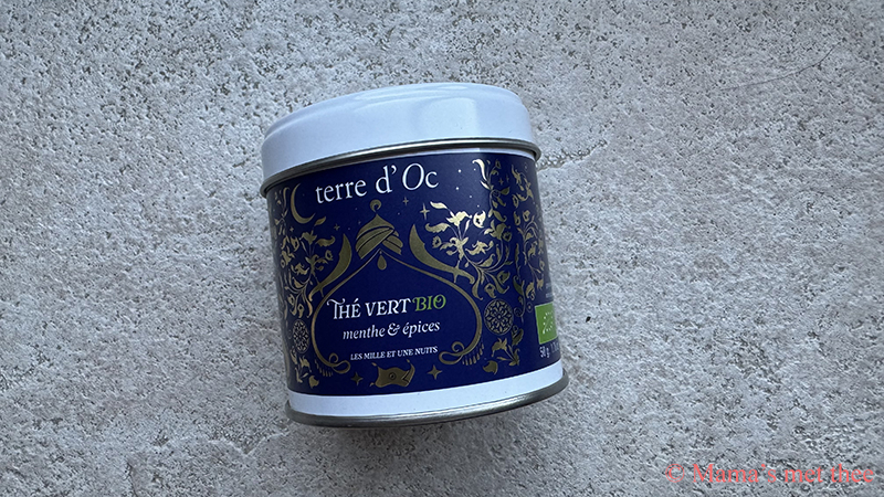 Les mille et une nuits (1001 nachten) in een prachtig nachtblauw blik van Terre d'Oc