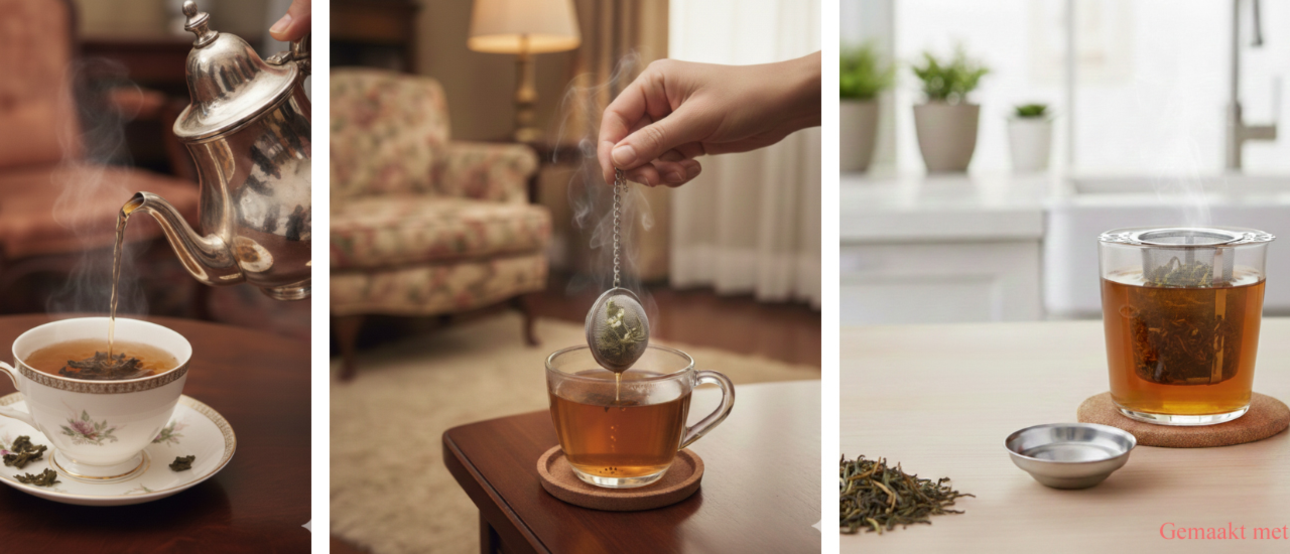 De Evolutie van Losse Thee: Van het Klassieke Thee-ei naar Moderne RVS Filters