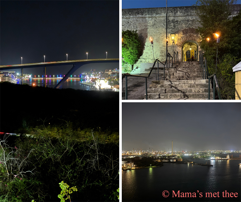 Fort Nassau_spectaculair uitzicht over Willemstad en Curacao