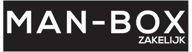 Een logo van Man-Box Zakelijk